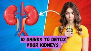 Get Rid of Kidney Stones with These 10 Natural Detox Drinks [upl. by Zapot]