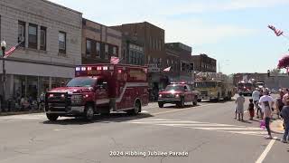 Hibbing Jubilee Parade 2024 [upl. by Suivatco]