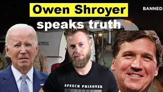 Owen Shroyer tells dirty Americans to move aside for invasion [upl. by Vivl]