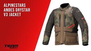 Alpinestars Andes Drystar V3 Jacket [upl. by Maud]