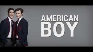 GLEE  American Boy  LYRICS [upl. by Mandal123]