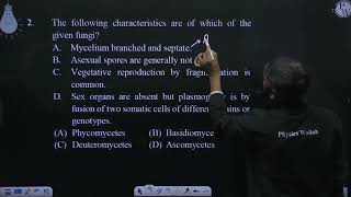 The following characteristics are of which of the given fungi A Mycelium branched and septate [upl. by Eugor]