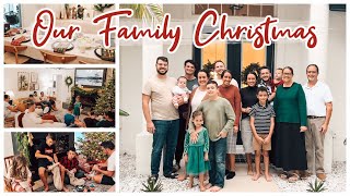 OUR FAMILY CHRISTMAS 2023  Baking  Gift Exchange  Christmas in Florida [upl. by Mera]