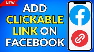 How to Add Clickable Link to Facebook Post 2023 [upl. by Otreblon]