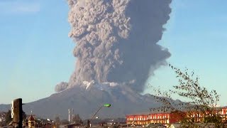 5 Monster Volcano Eruptions Caught On Camera [upl. by Kati]