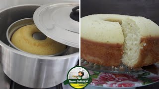 Receita de Bolo Simples feito na Boca do Fogão [upl. by Inacana]