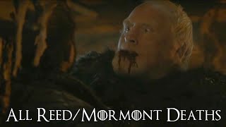 All ReedMormont Deaths Game of Thrones Deaths Reed Deaths Mormont Deaths [upl. by Bruis]