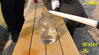 Silica Aerogel Powder Hydrophobic Video [upl. by Danaher]