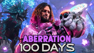 Can I Beat Aberration In 100 Days Ark Survival Ascended [upl. by Anayd]