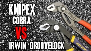 Knipex Cobra  VS  Irwin Groovelock [upl. by Kidd]