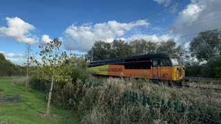 56105 passing Wootton Bassett on Friday 27th September 2024 [upl. by Qidas596]