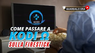 Come installare KODI 21 Omega Beta 2 sulla Firestick Gennaio 2024 [upl. by Hulburt]