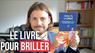 Le livre incontournable pour réussir sa L1 Droit  Mission L1 Droit [upl. by Jacobina]