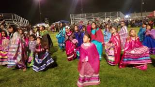 San Pasqual Pow Wow Winterhaven CA 2017  Girls Bird Dancing [upl. by Faust]