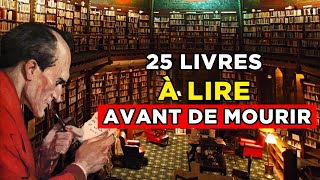 25 livres aÌ€ lire avant de MOURIR [upl. by Aned]