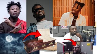 Asem oo Ghanaian rapper Amerado went to the cemetery at 2AM for rituals [upl. by Lishe]