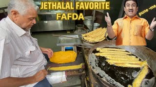 Fafda  Fafda recipe  Jethalals Favourite Fafda  Traditional Fafda Making  Indian Street Food [upl. by Netloc65]