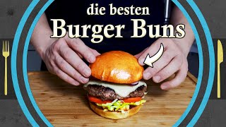 Das beste BURGER BUN Rezept Punkt Brioche Burger Buns selber machen [upl. by Fatma]