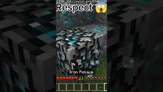 Respect The Villiger 😁shahidgamer minecraft minecraftmeme trendingsong gaming [upl. by Ib]