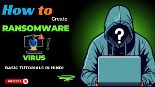 Ransomware Attack in Hindi  Ransomware Virus Create  Virus [upl. by Nayarb196]