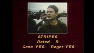 Stripes 1981 movie review  Sneak Previews with Roger Ebert and Gene Siskel [upl. by Animrelliug213]