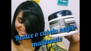 REALÇE SEU CABELO NEGRO MATIZADOR PRETO TRISKLE♥ [upl. by Marquita280]