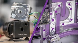 How To Make a D5 or DDC Pump Distro Plate Fusion 360 Tutorial  bittech Modding [upl. by Esimorp763]