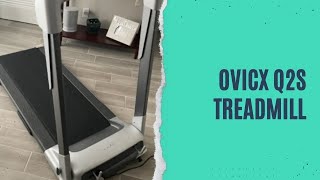 OVICX Q2S Folding Portable Treadmill Review Manual  OVICX Compact Walking Running Machine for Home [upl. by Ardelle]