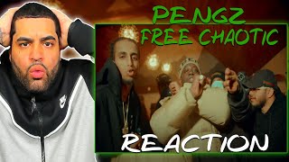 Best Rapper In Toronto Pengz  Free Chaotic Ft 6ixbuzz Official Video Reaction [upl. by Hertz23]