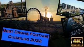 2022 Best Duisburg 4K Drone Footage  DJI Mini 3 Pro [upl. by Ymerrej306]