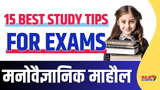 15 BEST Exam Tips to Score Good MARKS🔥 Psychological Environment  How to Study for Exams [upl. by Tawsha]