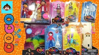 Nuevas Figuras De COCO Disney  Colección Completa De COCO La Pelicula [upl. by Kartis]