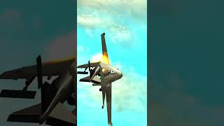 IF YOU CRASH A PLANE INTO ANOTHER PLANE IN GTA GAMES [upl. by Fisken]