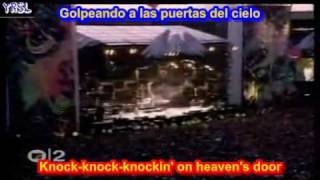 Knockin on heavens door  SUBTITULADA INGLES ESPAÑOL [upl. by Eitnom698]