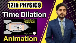 Time Dilation class 12  Derivation  consequence of special theory of relativity  MDCAT  in urdu [upl. by Mcbride]