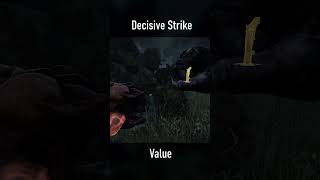 Decisive Strike Value  Dead by Daylight [upl. by Mckay]