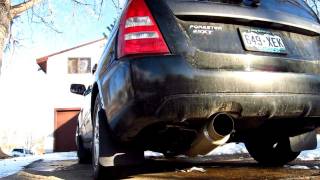 Invidia N1 catback street exhaust Forester 25 XT [upl. by Frieda]