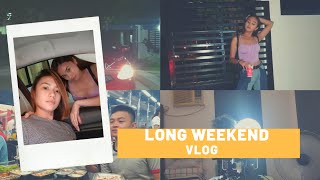 Vlog 15 Long Weekend  Denisse and Ynnah [upl. by Nylarahs]