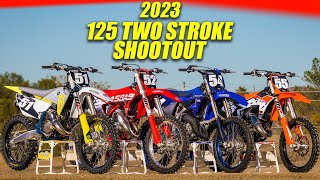 2023 125 Two Stroke Shootout  Motocross Action Magazine [upl. by Kath]