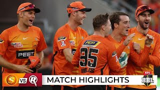 Scorchers explosive start overcomes Finchs fast finish BBL12 [upl. by Savdeep182]