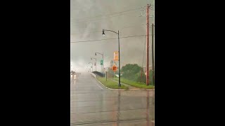 MarshalltownIowa EF3 Tornado 7192018 [upl. by Claire]