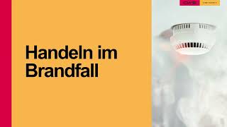 CWS Fire Safety BrandschutzTipps Verhalten im Brandfall  Deutsch [upl. by Adyahs]