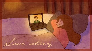 Love is all around Long Distance Relationship  A short animation based on a true story EP05 [upl. by Selin]