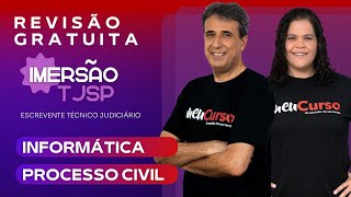 Revisão Gratuita TJSP 2024  Informática e Processo Civil  Imersão MEUCURSO [upl. by Nyrtak]