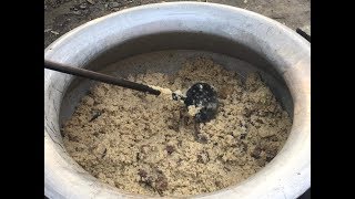 বাবুর্চির হাতে রান্না করা বিফ তেহারি  Village Style Cooking  Biryani for 50 people Recipe [upl. by Onileba117]