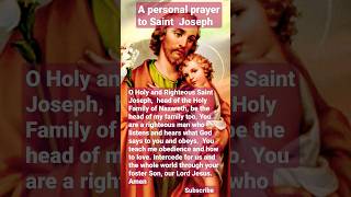 A Prayer To Saint Joseph [upl. by Barnet]