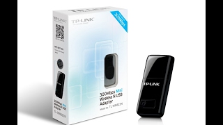 TP Link TL WN823N 300Mbps Mini Wireless N USB Adapter Black [upl. by Burck]