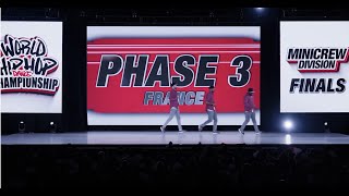 Phase 3  France  MiniCrew Division Gold Medalist  2023 World Hip Hop Dance Championship [upl. by Jochebed362]