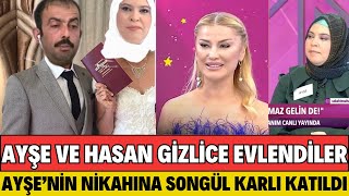 SANA DEĞER AYŞE HASAN İLE EVLENİYOR HASAN ÇOCUKLARI İSTEMEDİ ALİ SİNİR KRİZİ GEÇİRDİ SONGÜL KARLI [upl. by Yssej]