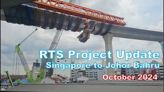 Latest October 2024 Updates on the RTS Link Singapore and Johor Bahru [upl. by Einad]